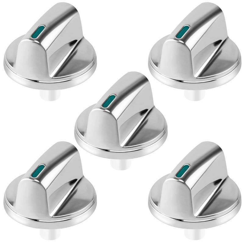 lot 3631 image: puxyblue 5 Pcs 00658161 Bosch Gas Cooktop Burner Stove Knobs Replaces 00653119 653119 658161 Compatible with NGM8054UC03 NGM8654UC03 NGM8654UC04 Models - Retail $28