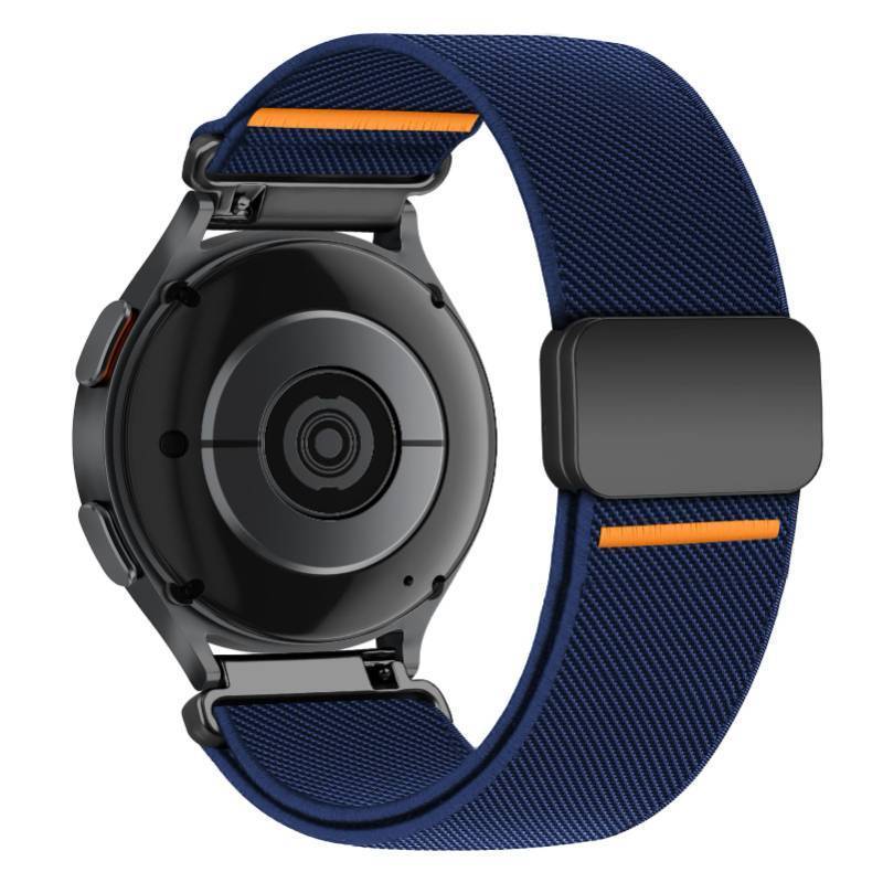 lot 3636 image: Magnetic Elastic Bands for Samsung Galaxy Watch 7654FE 40mm 44mmGalaxy Watch 6 Classic 43 47mm5 Pro 45mm4 Classic 42 46mmActive 2, 20mm Wristband Stretchy Nylon Sport Strap Men Women&nbsp