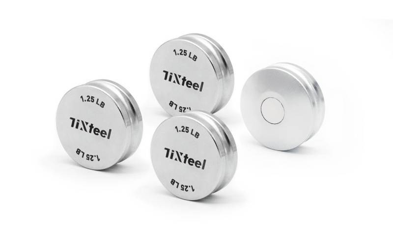 lot 4104 image: Magnetic Fractional Weights 1.25lb (5lb in total) - Retail $49