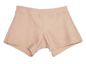 lot 5425 image: Dtone Biker Shorts Girls Gymnastics Dance Gym Spandex Shorts Nude Size 9-10 - Retail $13