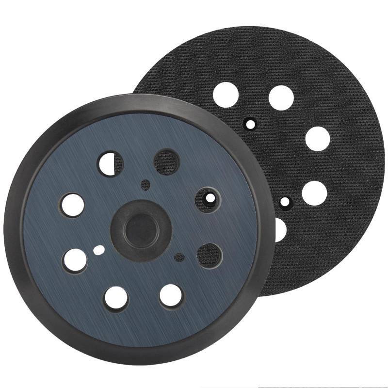 lot 4683 image: Gnellkoor Sander Pads Replacement for Dewalt, 2 Pack 5 8 Hole Hook and Loop Orbital Sander Pads Compatible with DeWalt DW420 DW421 DW422 DW423 DW426 D26451 D26453 Random Orbital Sanders - Retail $13