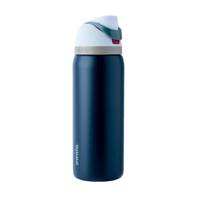 lot 4722 image: Owala 32oz FreeSip Stainless Steel Water Bottle - Navy Nights - Retail $35