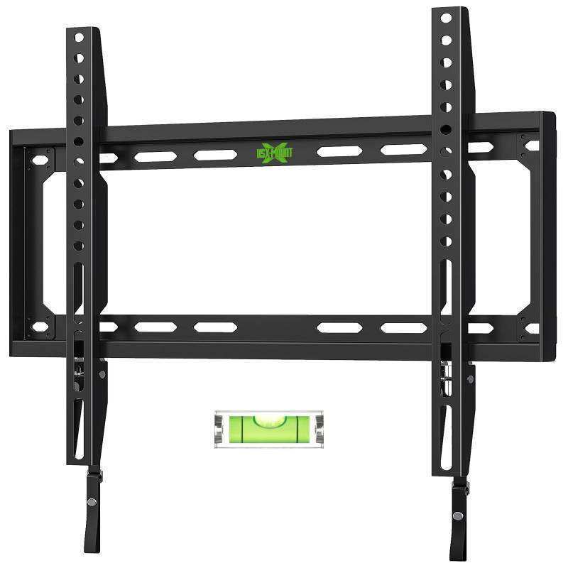 lot 5025 image: USX MOUNT Fixed TV Wall Mount with Low Profile for Most 26-55 Inch LED, LCD and Flat Screen TVs, TV Mount Bracket with VESA Up to 400x400mm and Weight Capacity 99lbs,and Space Saving TV Bracket - Retail $22