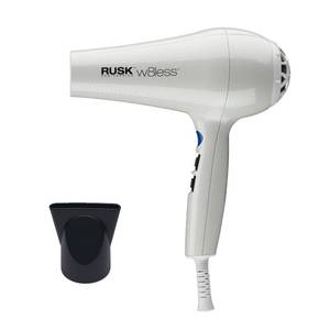 lot 5606 image: RUSK W8less 2000 Watt Ionic Hair Dryer - Ceramic Tourmaline Technology - Lightweight, Professional Blow Dryer for Fast Drying & Frizz Control (1 ct) - Retail $210