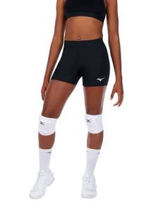 lot 5635 image: Mizuno Womens Vortex V2 Volleyball Short, Black, Medium - Retail $30