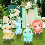 Gemscream 4 Pcs Large Dinosaur Party Decorations 23.6 Inch Cute Cartoon Dinosaur Cutouts Dino Baby Shower Birthday Decor Backdrop Photo Booth Props Party Supplies for Birthday Parties Decor - Retail: $35