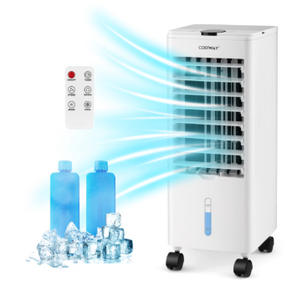 lot 4581 image: Costway 3-in-1 Evaporative Air Cooler with Remote Control - Retail $80