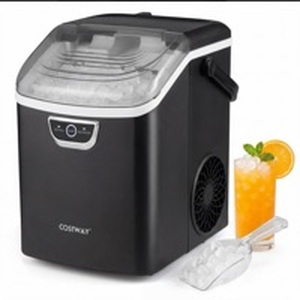 lot 4595 image: Costway Countertop Nugget Ice Maker - Retail $150