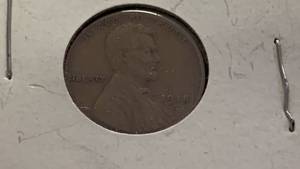 lot 17 image: 1918-S Lincoln Wheat Penny One Cent Coin