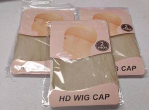 lot 355 image: HD Wig Cap 3 2-Piece Sets