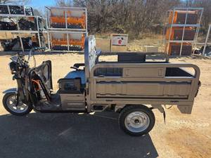 lot 5546 image: Ranch IRET13 Electric Cargo Tricycle Black, Unassembled