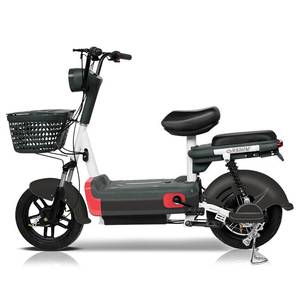 lot 5573 image: 2026 Onshine Two-Wheeled Electric Vehicle  OSEV-48  Unused  500W Motor  24.9-Mile Range (RedBlack)