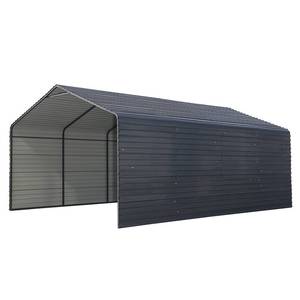 lot 5624 image: 2026 Onshine 12 ft x 20 ft Steel Carport With Side Wall Kits  OS1220HS  Unused