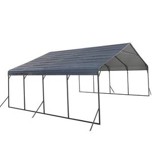 lot 5625 image: 2026 Onshine 20 ft x 20 ft Galvanized Steel Carport  OS2020  Unused