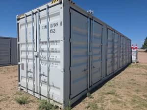 lot 51 image: One-Trip Shipping Container - Secure Storage  Conex - Four Side Doors