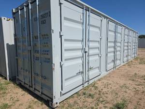lot 53 image: One-Trip Shipping Container - Secure Storage  Conex - Four Side Doors