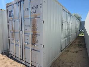 lot 54 image: One-Trip Shipping Container - Secure Storage  Conex - Two Side Doors