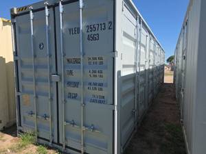 lot 56 image: One-Trip Shipping Container - Secure Storage  Conex - Four Side Doors