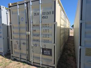 lot 57 image: One-Trip Shipping Container - Secure Storage  Conex - Two Side Doors
