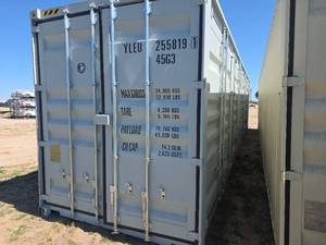 lot 58 image: One-Trip Shipping Container - Secure Storage  Conex - Four Side Doors