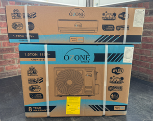 lot 71 image: Ozone Spirit 12,000 BTU WiFi Mini Split Heat Pump System  New in Box