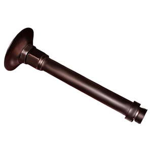 lot 67611 image: Jones Stephens S0151RB Oil Rubbed Bronze 6in Ceiling Mount Shower Arm, 2 Pack