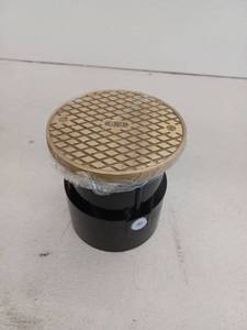 lot 67612 image: 4  ABS Pipe Fit Drain Base with Primer Tap  for 3-12  Spud PartNo D52462 Jones Stephens