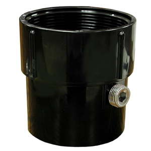 lot 67654 image: 3  x 4  ABS Pipe Fit Drain Base with Primer Tap  for 3-12  Spud PartNo D52461 J