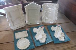 lot 1244 image: NIP Ceramic Art Pieces, Frames & More