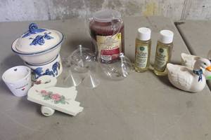 lot 1354 image: Candlestick Holders & More
