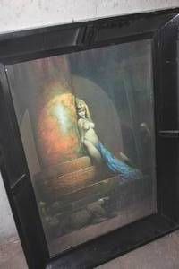 lot 1367 image: Large Art Picture 44 tall x 32 wide