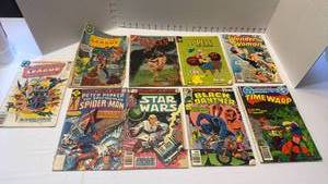 lot 1023 image: Marvel, DC and Whitman comic books