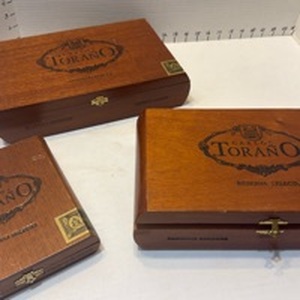 lot 1028 image: Carlos Torano cigar boxes