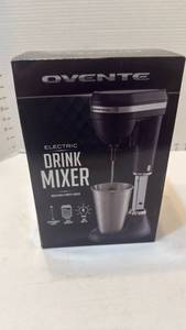 lot 1054 image: Ovente electric drink mixer new in box