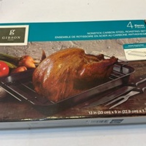 lot 1056 image: Gibson non stick roasting set new in box