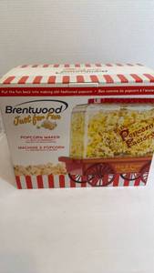lot 1097 image: Brentwood Just For Fun popcorn maker new in box