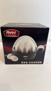 lot 1109 image: Parini egg cooker new in box