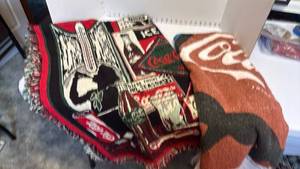 lot 1118 image: 2 Coca Cola throws