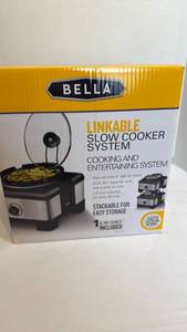 lot 1135 image: Bella slow cooker system new in box