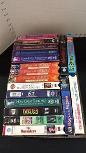 lot 1359 image: VHS tapes
