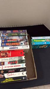 lot 1360 image: Childrens VHS tapes and more