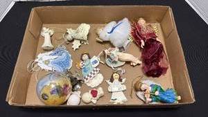 lot 1382 image: Angel ornaments