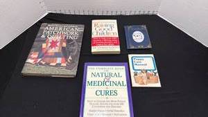 lot 1391 image: Quilting book and other books