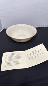 lot 1419 image: Lenox for Avon bowl