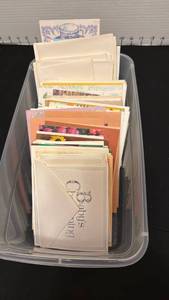 lot 1958 image: Greeting cards