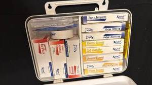 lot 1961 image: Cintas first aid kit