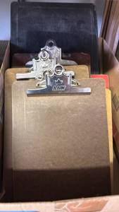 lot 3041 image: Clip boards