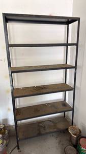 lot 3068 image: Metal shelf 72x36x12