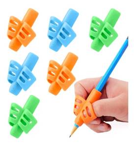 lot 17035 image: Pencils Grips Pencils Grips for Kids Handwriting Posture Correction Training Writing AIDS for Kids toddler Preschoolers Students Children Special Needs, 6PCS - Retail $6