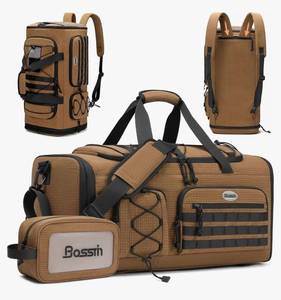 lot 17058 image: Gym Bag for Men & Women,45L Travel Duffle Sports Duffel Bag Gym Weekender Overnight Backpack with Shoe Compartment - Retail $59